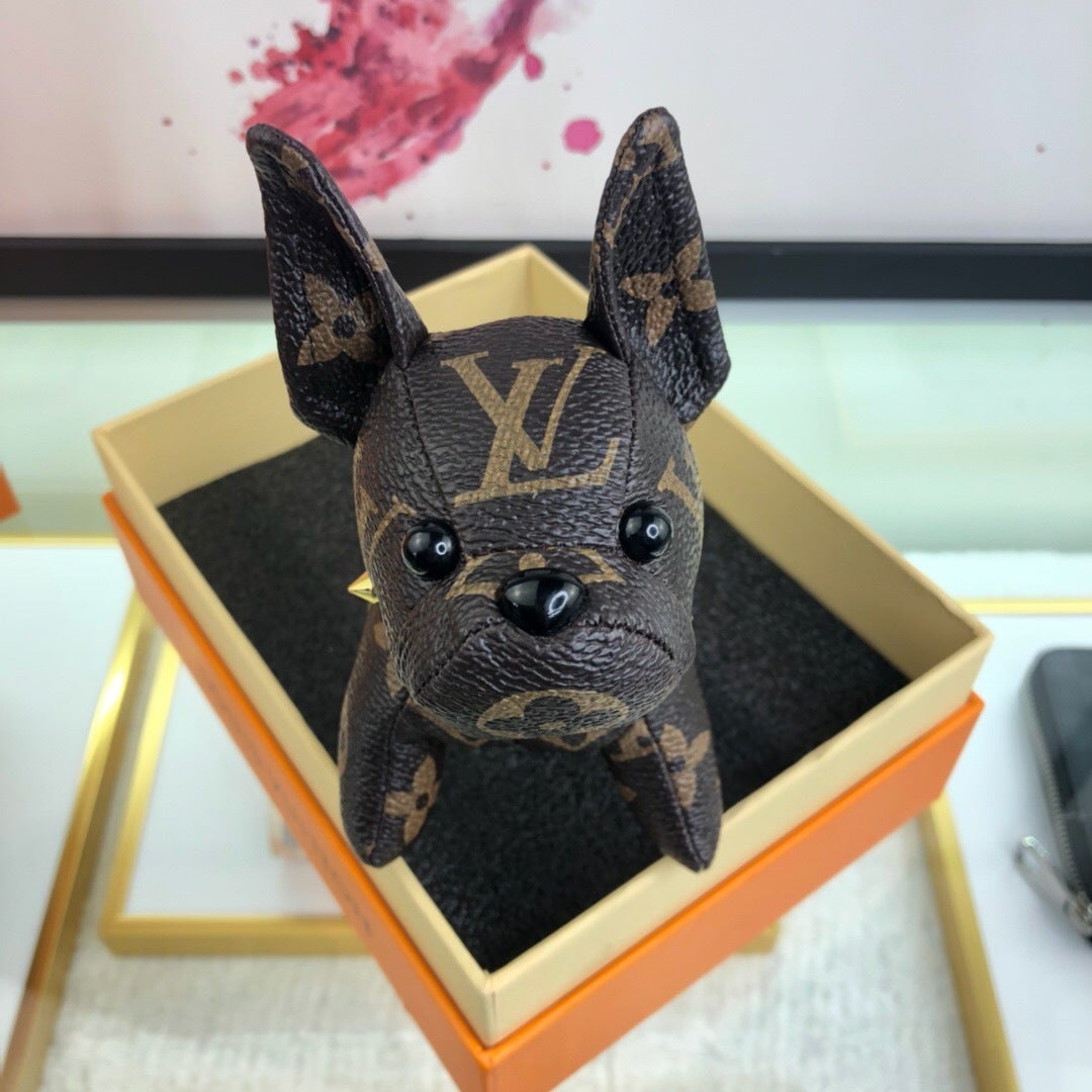 Louis Vuitton Dog Keychain | Ty’s Boutique